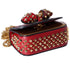 Christian Louboutin Sweet Charity Crossbody Red Gold Multi Glitter Bow